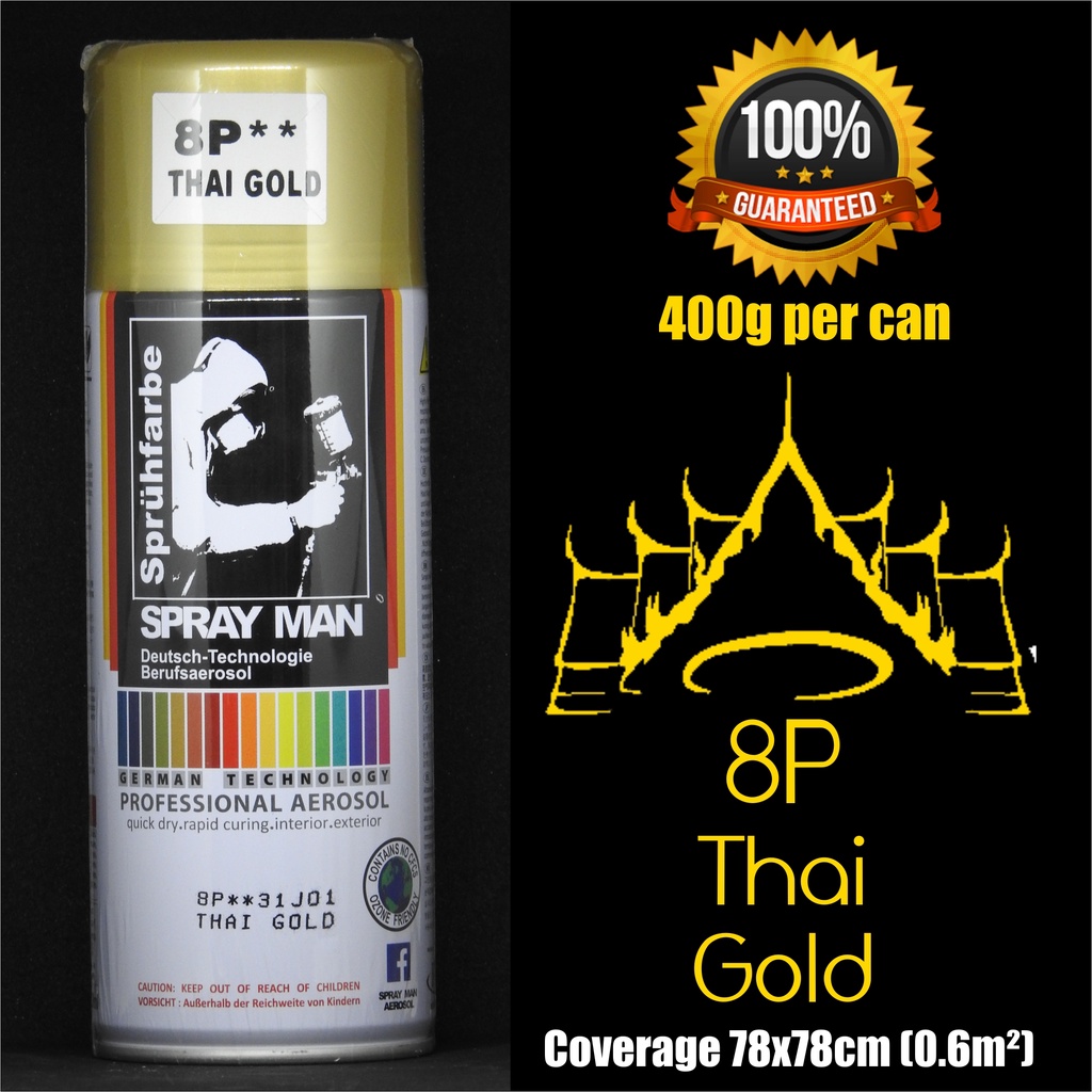 Spray Man Aerosol Spray Paint 400ml | Shopee Malaysia