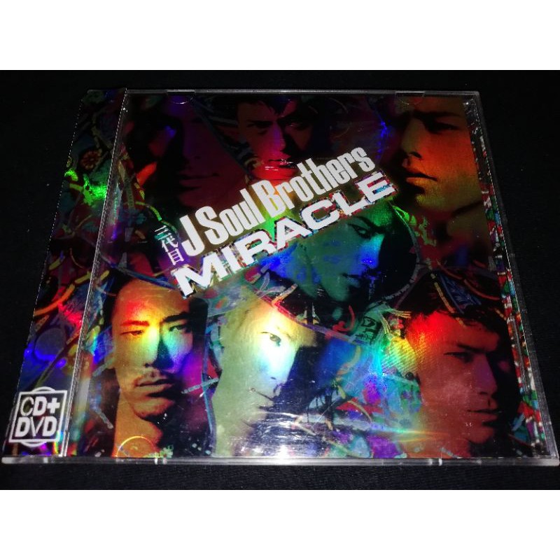 SANDAIME J SOUL BROTHERS - Miracle CD + DVD Exile Tribe Jpop Kpop music