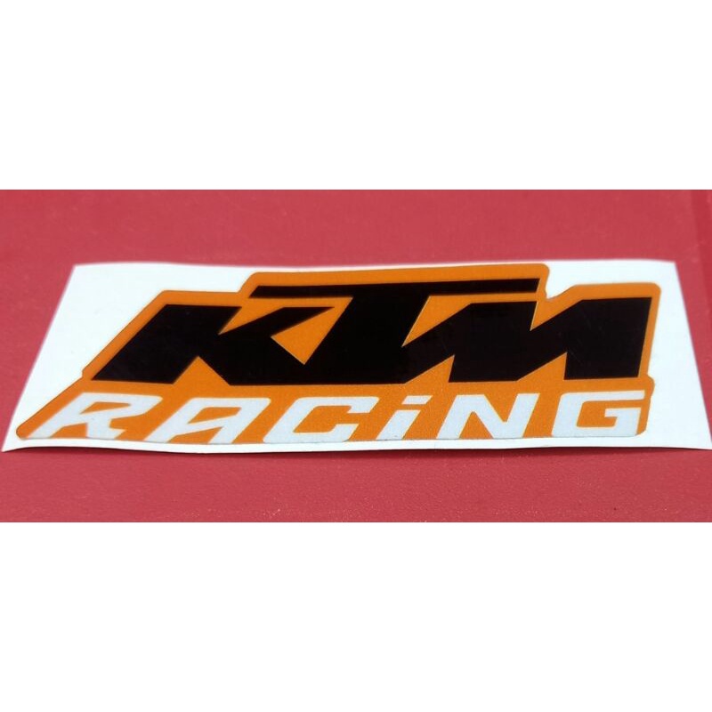Sticker KTM Racing Reflective | Shopee Malaysia