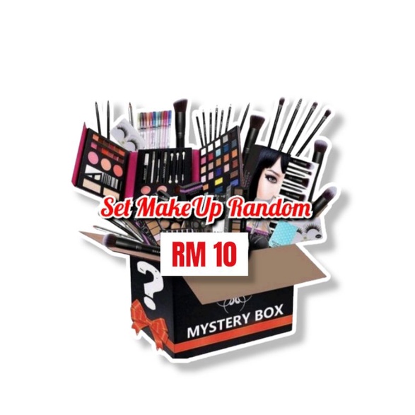MAKE UP MYSTERY BOX Shopee Malaysia