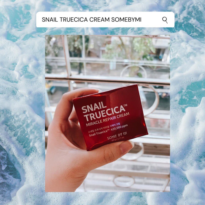 SOMEBYMI Snail TrueCICA Miracle Repair Cream – Mit Schneckenschleim & Ceramiden, Für Hautregeneration