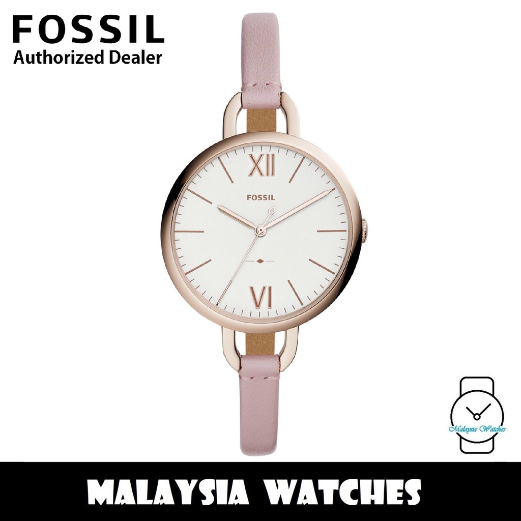 OFFICIAL WARRANTY Fossil Women s ES4356 Annette Three Hand Pastel