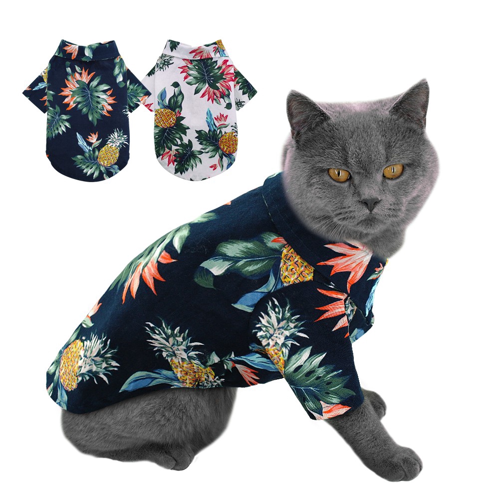 Pet shirts for clearance cats