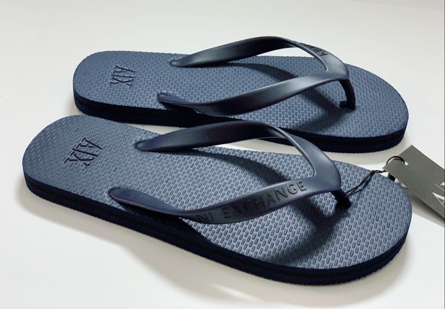 Ready Stock Armani Exchange Men Slipper Flip Flop Beach Sandal Shopee Malaysia