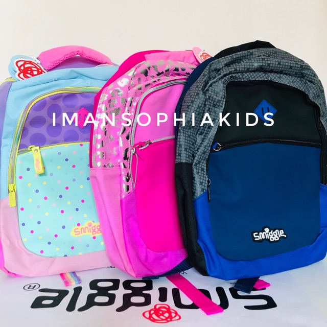 Smiggle block backpack sale