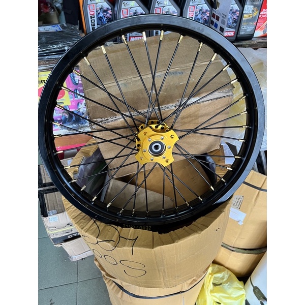 YAMAHA Y125z Lc135 Srl110 ALLOY RIM HUB SPRINT TEST SEKALI RIM SET ...