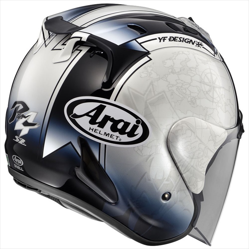 ARAI VZ-RAM HARADA TOUR WHITE Helmet | Size 59-60cm | 2020