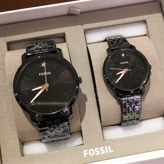 Fossil Watch Couple BQ2399SET Shopee Malaysia