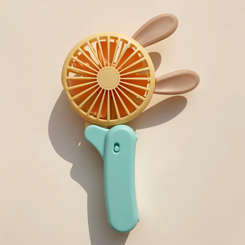 [USB] Rabbit Manual Mini Fan_Hand Pressure KD178 *Ready Stock* | Shopee ...