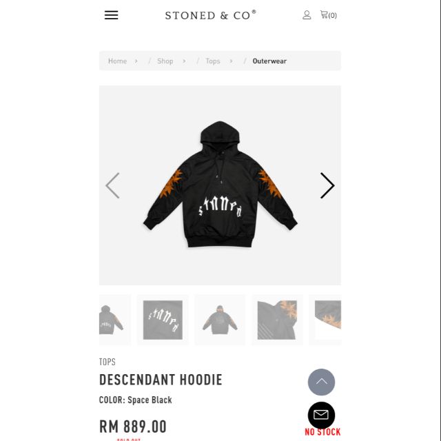 Stoned and store co hoodie