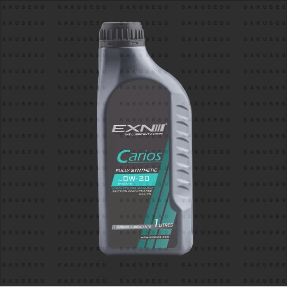 EXN Carios SAE 0W20 – PAO & Turbotech Plus Fully Synthetic Engine Oil ...