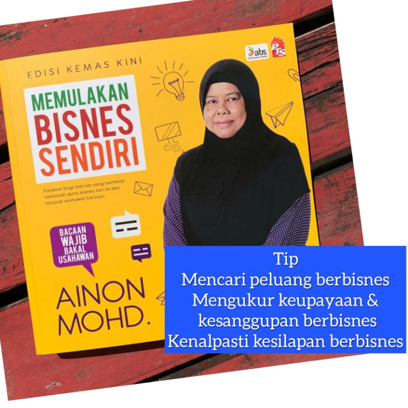 Buku Ainon Mohd : Memulakan Bisnes Sendiri / Panduan Dan Tip Perniagaan ...