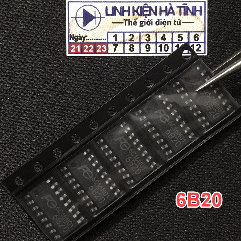 New oscillator Ic 6B20 FE6B20 SOP-16 | Shopee Malaysia