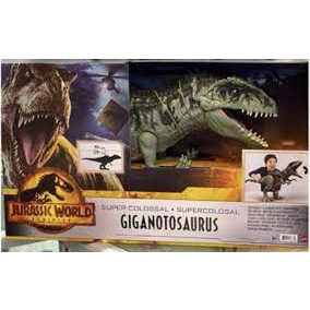 Jurassic World Dominion - Figurine Super Colossal Giganotosaurus - Neuve