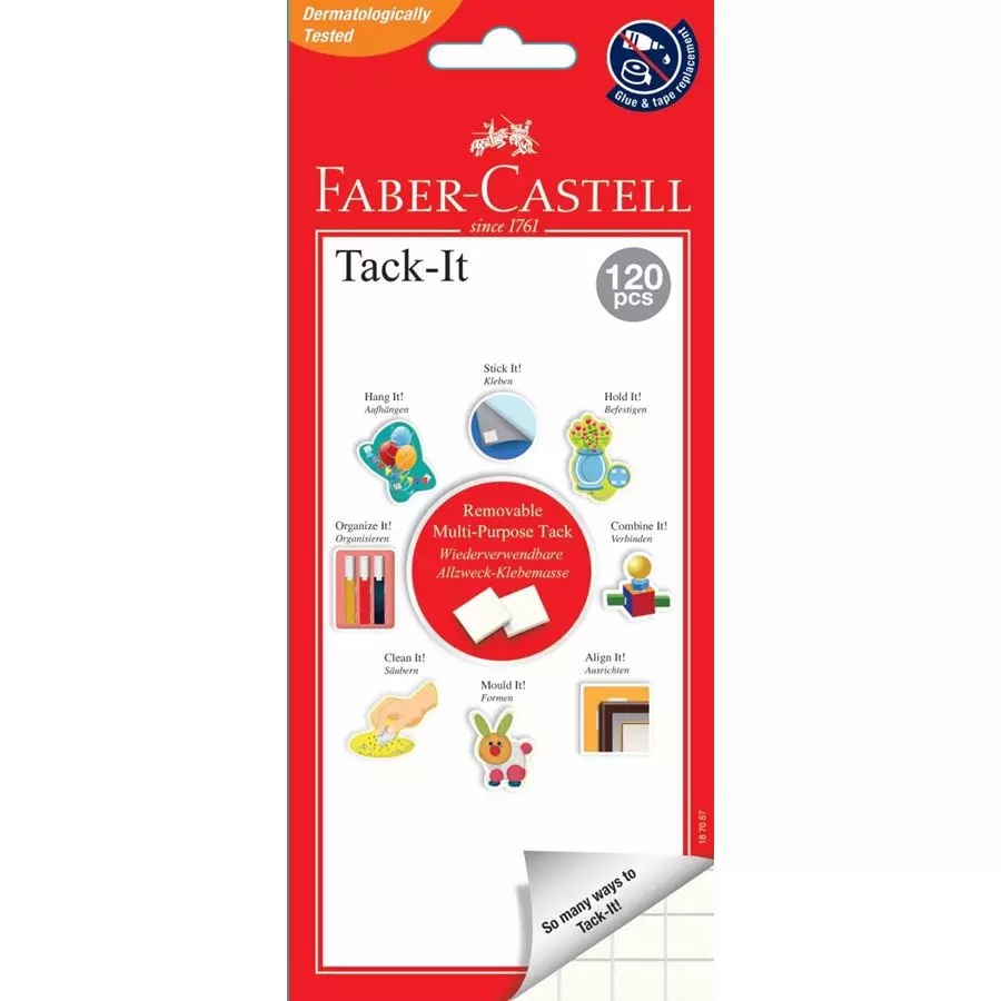 FABER CASTELL TACK IT / FABERCASTELL TACK IT [ (9PCS/6G) (90PCS/50G