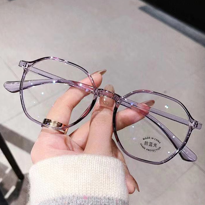 Anti Blue Light Blocking Glasses transparent spectacles Frame Plastic ...