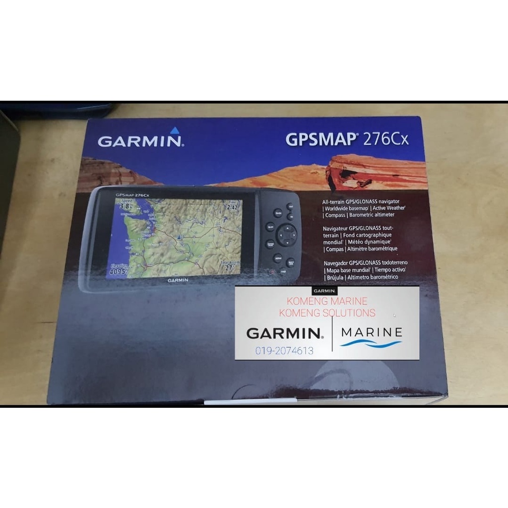 Garmin Gpsmap 276Cx All Terrain Gps Navigator Shopee Malaysia