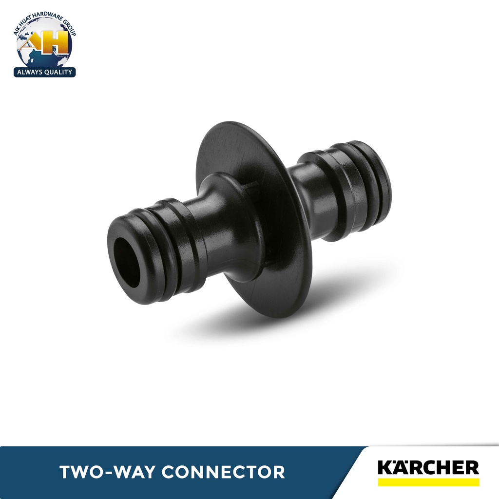 KARCHER Two Way Connector | Quick Fix Double Male Connector | Garden ...