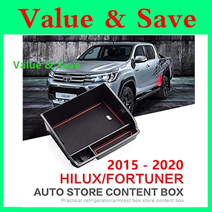 Toyota Hilux Revo Fortuner Innova 2016 - 2024 Arm rest Center Console ...