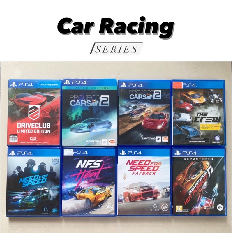 Free car best sale games for ps4