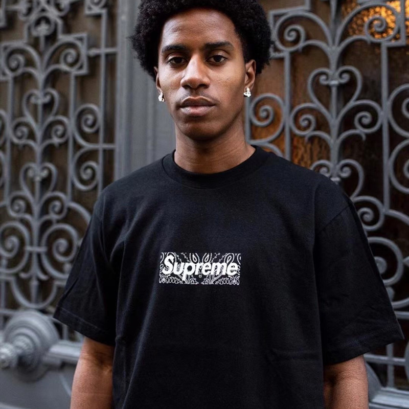 Supreme Men's Bandana Box Logo Tee