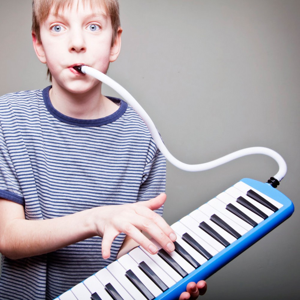 BEL Glarry 32 37 Keys Melodica with Mouthpiece Hose Bag Musical