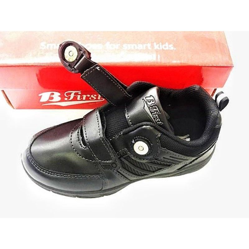 Bata B First 389 6786 Black School Shoes Kasut Sekolah Hitam Shopee