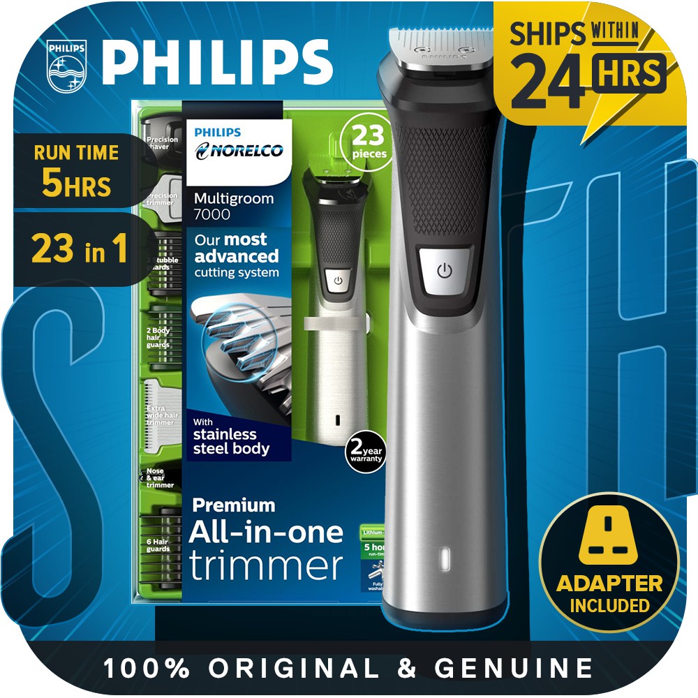 Philips Norelco MG7750/49 - Multigroom Series 7000, Men Grooming Kit ...