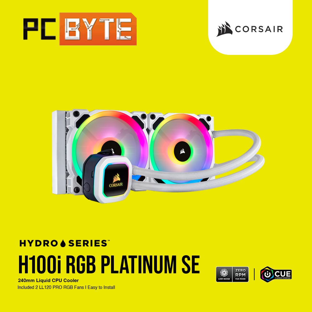 H100i rgb platinum se 2024 240mm