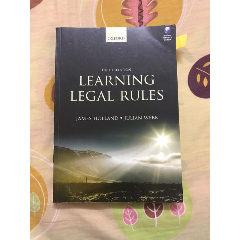 Learning Legal Rules 10Th Edition – KRESI