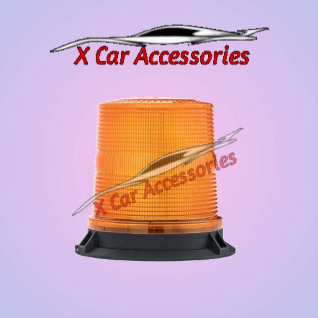 HELLA Valuefit Mega Beacon Lamp Amber 2XD 357 960001 rotating or