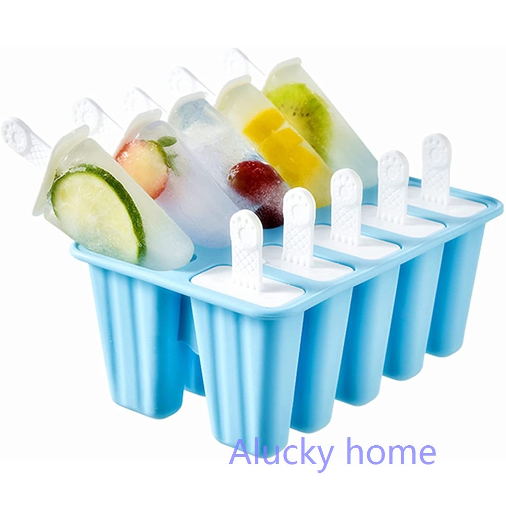 DIY Ice Cream Maker Bekas Acuan Aiskrim Popsicle Mould Yogurt Freeze ...