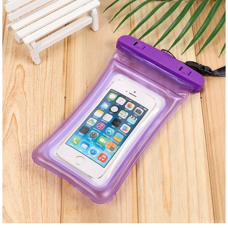 IPX8 Waterproof Airbag 30M Underwater phone cover pouch Universal