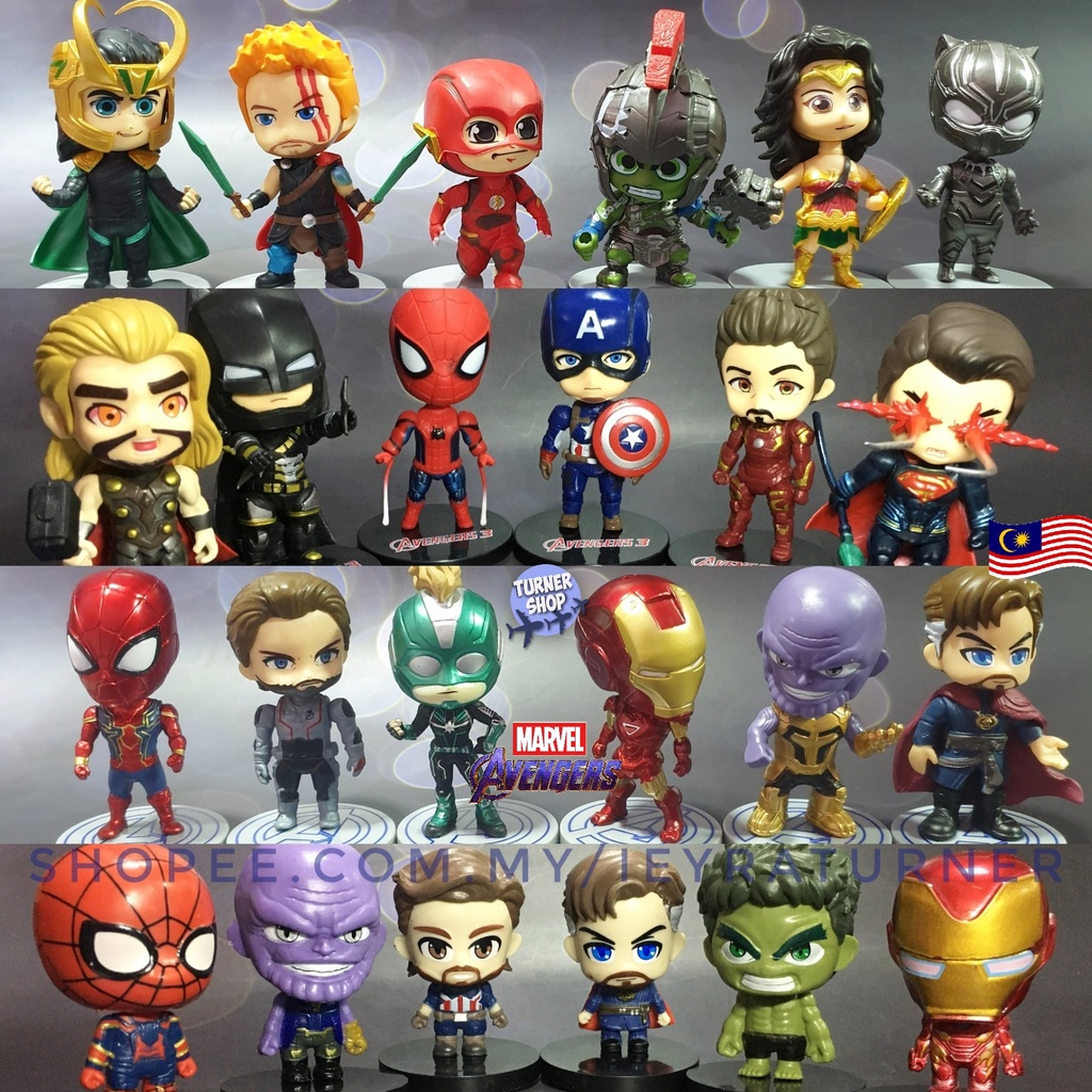 New Marvel Avengers Alliance Batman Iron Man Superman Thor Spiderman 