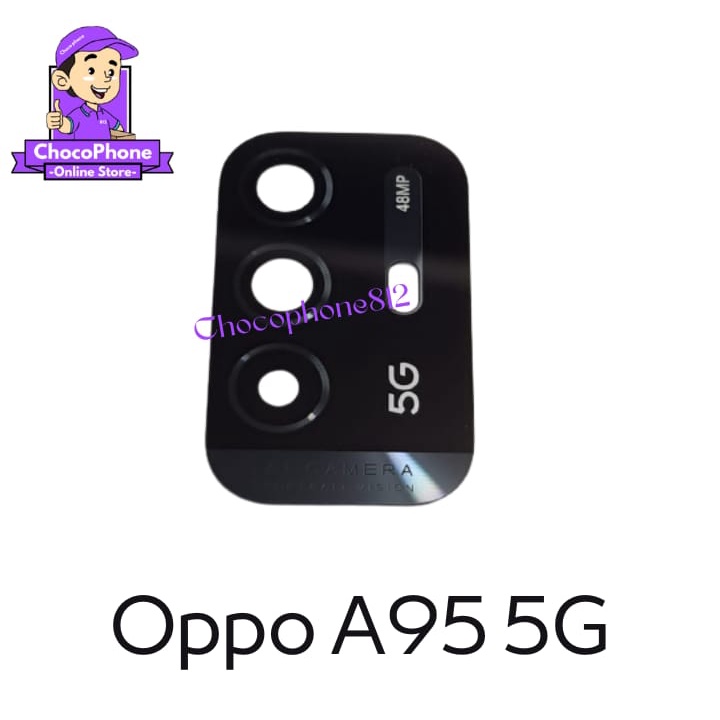Eonpam 2 Packs Lentille Caméra pour Oppo A53 / Oppo A53S Vitre Appareil Photo Objectif Arrière avec Kit de Réparation