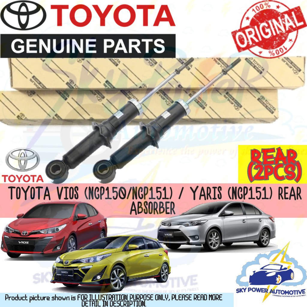 TOYOTA VIOS (NCP150/NCP151) / YARIS (NCP151) 100% ORIGINAL (GENUINE ...