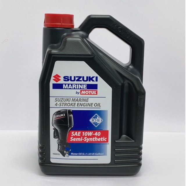 SUZUKI MARINE 4STROKE ENGINE OIL SAE 10W40 SEMISYNTHETIC BY MOTUL