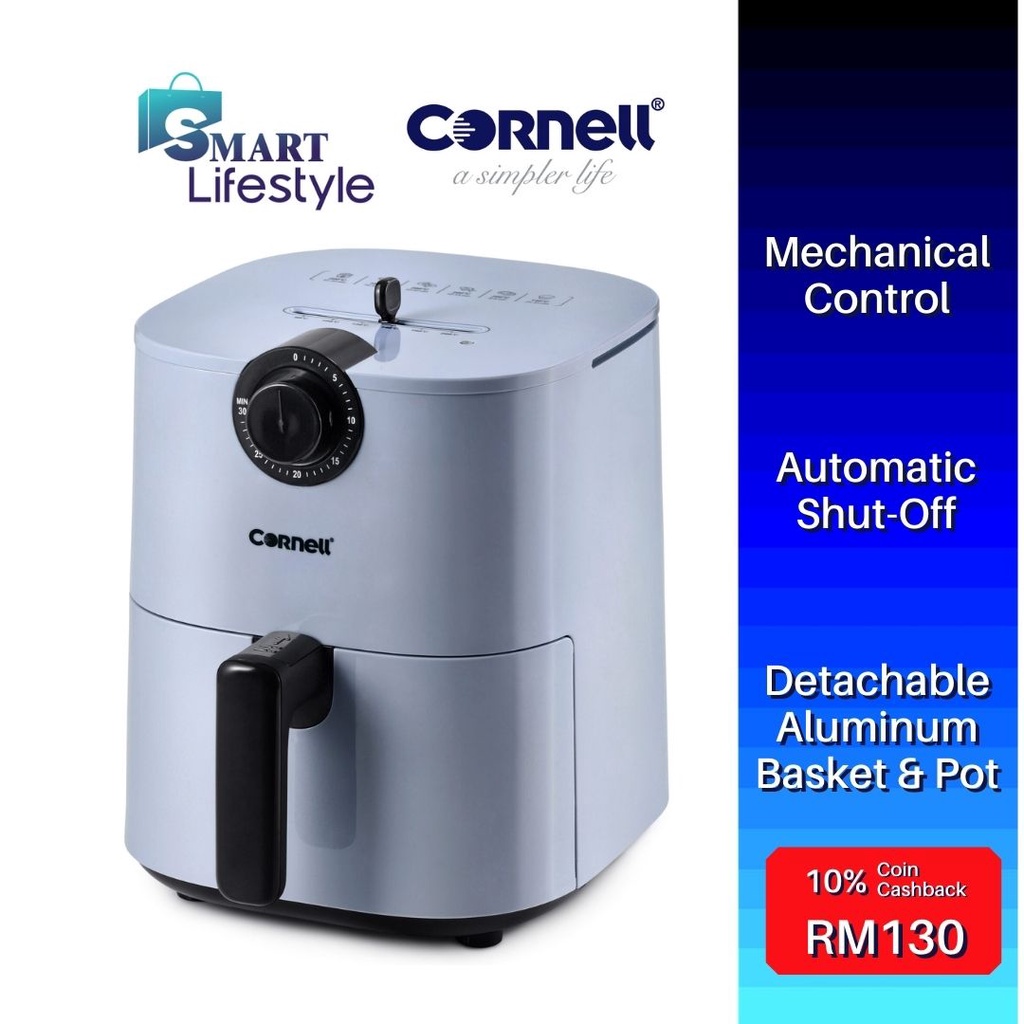 Cornell Blue Bae Series Air Fryer (3.6L) CAF-S3601X | Shopee Malaysia