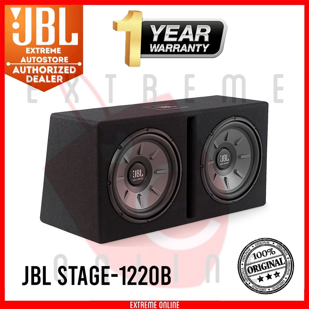 JBL Stage 1220B Subwoofer Enclosure Dual 12" Stage Subwoofers Mounted