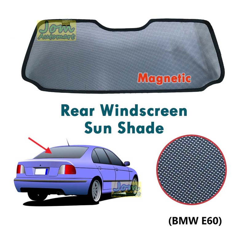 Bmw e60 store sunshade