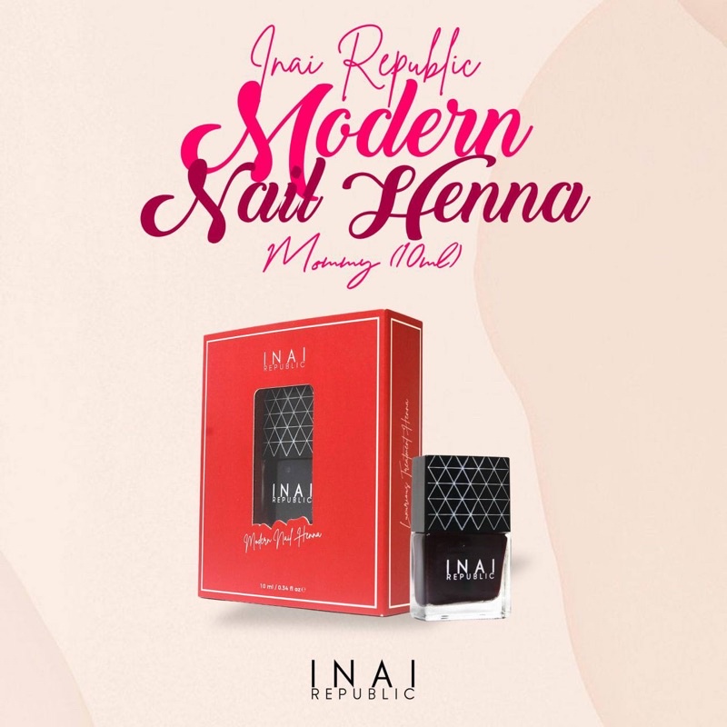 INAI REPUBLIC MODERN NAIL HENNA (mommy 10 ml) | Shopee Malaysia