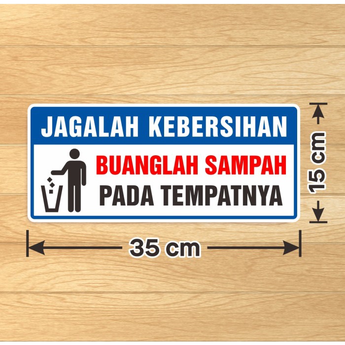 Keep it Clean Sign Sticker Label Sticker Dispose of Trash in its place ...