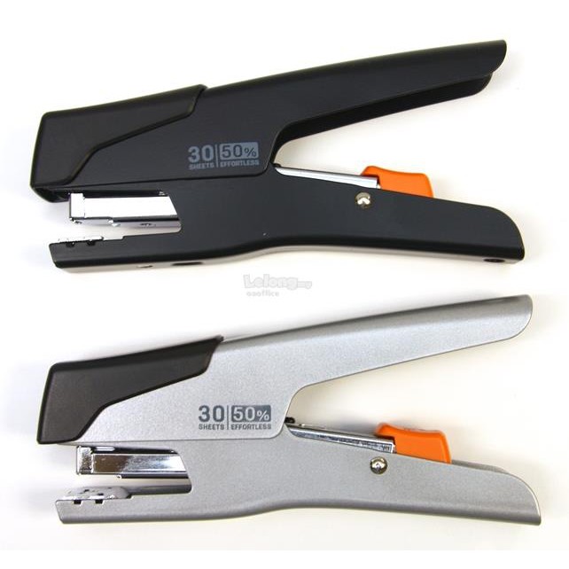 Effortless Plier Stapler Metal 30 Sheets Shopee Malaysia