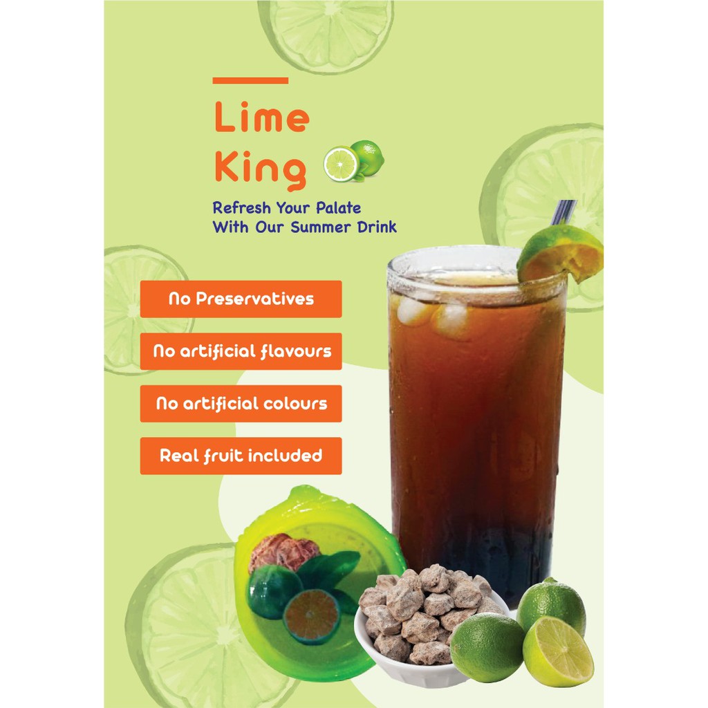 Lime King 桔子王 Jus Asam Limau Kasturi Shopee Malaysia