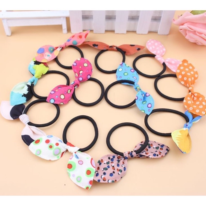 💥[Ready Stock]💥 1 PCS Rabbit Hair Band Rubber Band Getah Rambut ...
