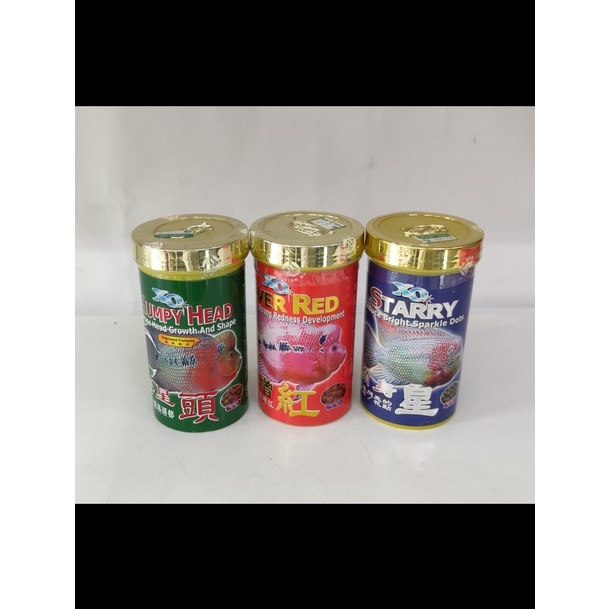 Ocean Free XO Humpy Head Ever Red Starry Fish Food 120g M Size