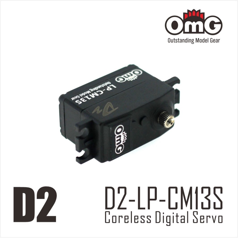 RC OMG Servos Metal Gear 13KG Short Body Digital Hollow Cup Steering