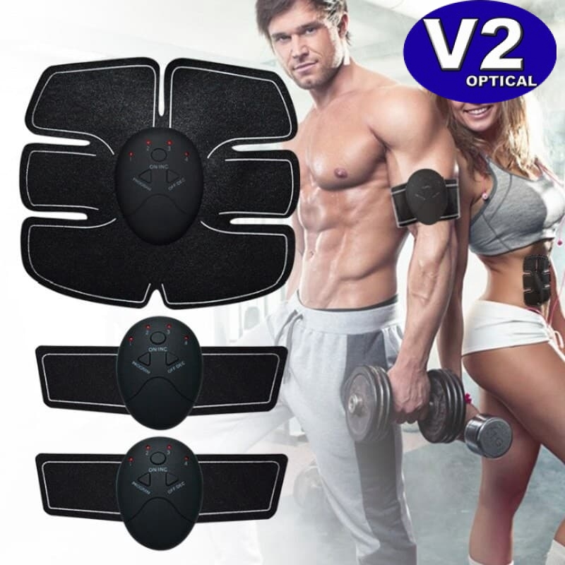 Muscle Toner, Abs Trainer EMS Muscle Stimulator, Abdominal Toning Belt,  Body Fitness Training Machine Waist Trainer, Gym Workout And Home Fitness  Apparatus For Men Women(With USB Line) price in UAE