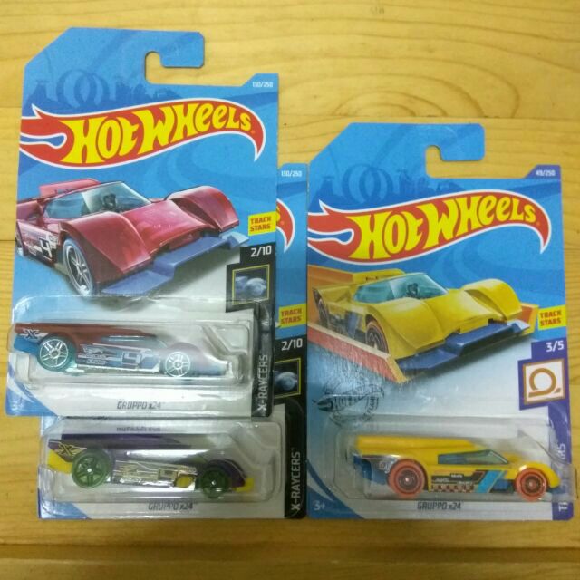 Hot Wheels Gruppo X24 X Raycers Track Stars Shopee Malaysia 5557