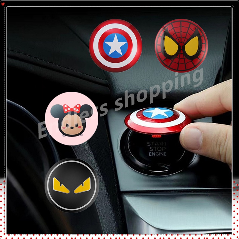 Car Push Start Button Cover There Are 4 Types To Choose From. Shopee